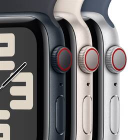 Inteligentné hodinky Apple GPS + Cellular 44mm puzdro z tmavého atramentového hliníka - tmavo atramentový prievlečný športový remienok 

 obrázok produktu 2 z 5