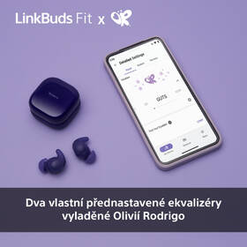 Slúchadlá Sony LinkBuds Fit Olivia Rodrigo Edition fialová

 obrázok produktu 5 z 14