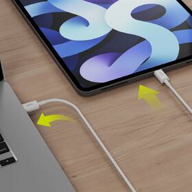 Kábel Allity AUC-03, 27W, USB-C/Lightning, 2m biely

 obrázok produktu 3 z 4