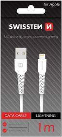 Kábel Swissten USB/LGHT 1 WHT 

 obrázok produktu 1 z 1