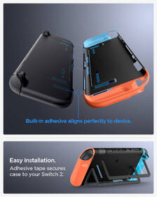 Puzdro Spigen Nano Pop Special Edition  - Nintendo Switch 2 čierne/oranžové

 obrázok produktu 16 z 19