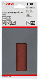 Brúsny papier Bosch PRO 2.608.605.308 C430 (10 ks) 

 obrázok produktu 1 z 3