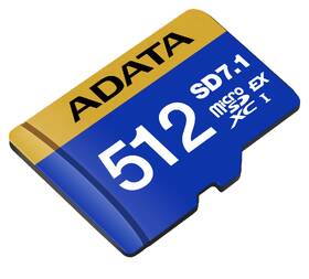 Pamäťová karta ADATA Premier Extreme MicroSDXC 512GB SD7.1, U3 (800R/700W) modrá

 obrázok produktu 2 z 3