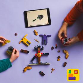 Stavebnica LEGO® NINJAGO® 71826 Bojový balíček dračieho Spinjitzu 

 obrázok produktu 5 z 8
