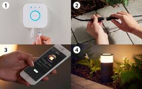 Svietidlo vonkajšie Philips Calla White and Color Ambiance, bez zdroje čierne

 obrázok produktu 10 z 10
