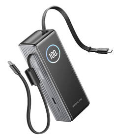 Powerbank EcoFlow RAPID 25000mAh, 170W, 2x100W USB-C kabel strieborný

 obrázok produktu 7 z 14