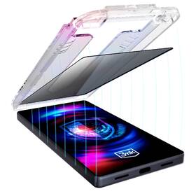 Tvrdené sklo 3mk Hardglass Max Privacy FrameFit na Apple iPhone 16 Pro/ 17 

 obrázok produktu 5 z 7