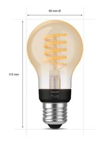 Inteligentná žiarovka Philips Bluetooth, filament, 7W, E27, White Ambiance 

 obrázok produktu 3 z 7