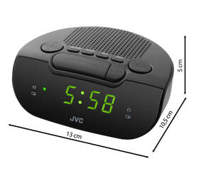 Rádiobudík JVC RA-E111B čierny

 obrázok produktu 1 z 5
