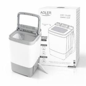 Mini práčka Adler AD8057 sivá/biela

 obrázok produktu 11 z 13