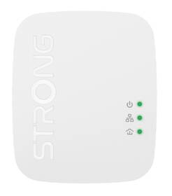 Sieťový rozvod LAN po 230V Strong Wi-Fi 1000 DUO MINI, 2 jednotky biely

 obrázok produktu 2 z 15