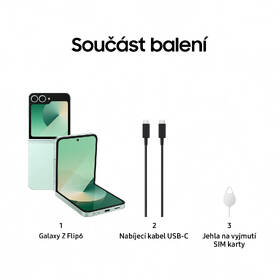 Mobilný telefón Samsung Galaxy Z Flip6 5G 12 GB / 256 GB zelený

 obrázok produktu 23 z 33