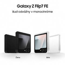 Mobilný telefón Samsung Galaxy Z Flip7 FE 5G 8 GB / 256 GB čierny

 obrázok produktu 2 z 16