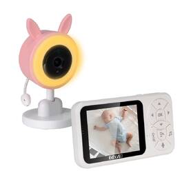 Detská elektronická pestúnka Evolveo Baby Monitor N35 (CAM-35P) biela/ružová

 obrázok produktu 1 z 15