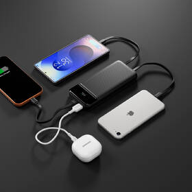 Powerbank Spello by Epico ForcePack 10000mAh, s integrovanými káblami SP11 čierna

 obrázok produktu 4 z 4