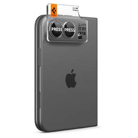 Tvrdené sklo Spigen tR EZ Fit Optik Pro na Apple iPhone Duo (2 ks) biele

 obrázok produktu 2 z 5