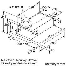 Odsávač pár Bosch DFL063W56 strieborný

 obrázok produktu 6 z 12
