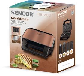 Sendvičovač Sencor SSM 9976GD čierny/medený

 obrázok produktu 16 z 16