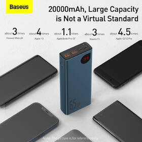 Powerbank Baseus Adaman Metal s digitálnym displejom QC + PD 20000mAh 65W modrý

 obrázok produktu 11 z 12
