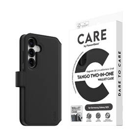 Puzdro na mobil flipové PanzerGlass CARE Tango 2v1 Qi na Samsung Galaxy S25 čierne

 obrázok produktu 3 z 10