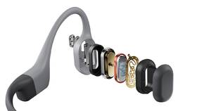Slúchadlá Shokz OpenSwim Pro, USB-C, duálny mód Bluetooth sivá/červená

 obrázok produktu 2 z 4