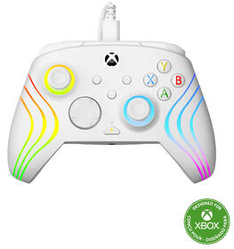 Gamepad Turtle Beach Afterglow Wave RGB - XBOX Series X/S, XBOX One, PC biely

 obrázok produktu 1 z 9