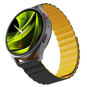 Remienok Mobile Origin Easy Strap Magnetic Watch 22mm čierny/žltý

 obrázok produktu 1 z 7