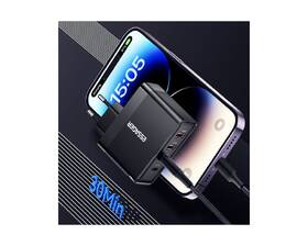 Nabíjačka do siete Essager Multi Charge 100W, 2x USB-C, 2x USB-A čierna

 obrázok produktu 8 z 10