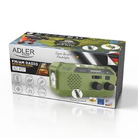 Rádioprijímač Adler AD1197 zelený

 obrázok produktu 9 z 14