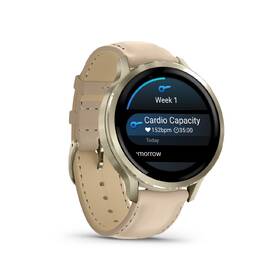 Inteligentné hodinky Garmin Venu 4 - 41 mm + kožený remienok zlaté/béžové

 obrázok produktu 6 z 8