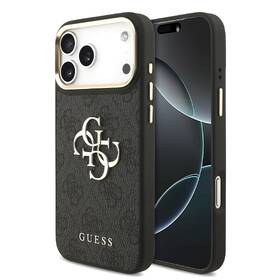 Kryt na mobil Guess 4G Metal Logo Gold Frame na Apple iPhone 18 Pro čierny

 obrázok produktu 5 z 6