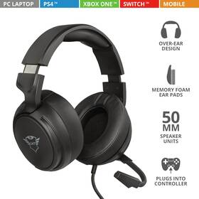 Headset Trust 433 Pylo čierny

 obrázok produktu 6 z 10