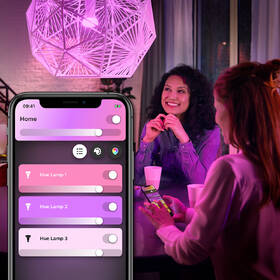 Inteligentná žiarovka Philips Bluetooth, 6W, E14, White and Color Ambiance 

 obrázok produktu 5 z 9