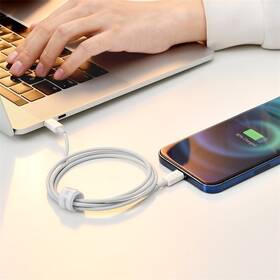 Kábel Baseus Superior Series USB-C/Lightning 20W 1m biely

 obrázok produktu 8 z 10