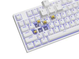 Klávesnica Genesis THOR 404 TKL, RGB, US layout, Gateron Yellow Pro biela

 obrázok produktu 11 z 12