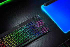Klávesnica Razer BlackWidow V4 Low-profile Tenkeyless HyperSpeed (Yellow  Switch), US layout čierna

 obrázok produktu 12 z 16