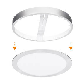 LED stropné svietidlo Solight WD244-S 24 W, 3CCT, priemer 30 cm strieborné

 obrázok produktu 3 z 7