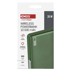 Powerbank EMOS WI 1031, 20W, 10000 mAh zelený

 obrázok produktu 14 z 19