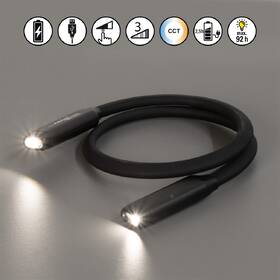 Stolná lampa Fischer & Honsel Lasse, 2x LED, 0,3 W čierna

 obrázok produktu 1 z 4