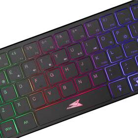 Klávesnica Baracuda SEAHORSE, US layout čierna

 obrázok produktu 2 z 5