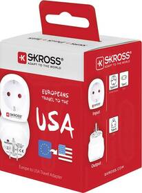Cestovný adaptér SKROSS na použitie v USA biely

 obrázok produktu 6 z 6