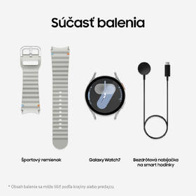 Inteligentné hodinky Samsung Galaxy Watch7 44mm strieborné

 obrázok produktu 9 z 29