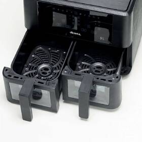 Fritéza teplovzdušná Ariete Air Fryer 4631 Double, 9 l čierna

 obrázok produktu 2 z 8