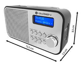 Rádioprijímač s DAB+ GoGEN DAB 300 N strieborný

 obrázok produktu 4 z 12