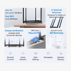 Router Mercusys MB115-4G čierny

 obrázok produktu 3 z 10