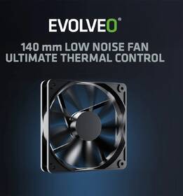 Zdroj Evolveo G1200 Black 1200W 80+ Gold, ATX 3.1 čierny

 obrázok produktu 12 z 15