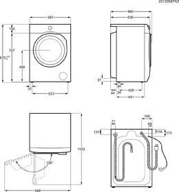 Práčka so sušičkou Electrolux EN9W2496BE biela

 obrázok produktu 9 z 10
