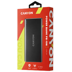 Powerbank Canyon PB-10006B, 10000 mAh, Micro USB/USB-C čierny

 obrázok produktu 4 z 6
