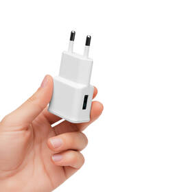 Nabíjačka do siete WG 1xUSB, QC 3.0 + Lightning kabel biela

 obrázok produktu 3 z 4