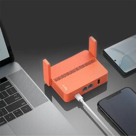 Router Cudy TR1200 AC1200 Wi-Fi VPN Travel oranžový

 obrázok produktu 9 z 9